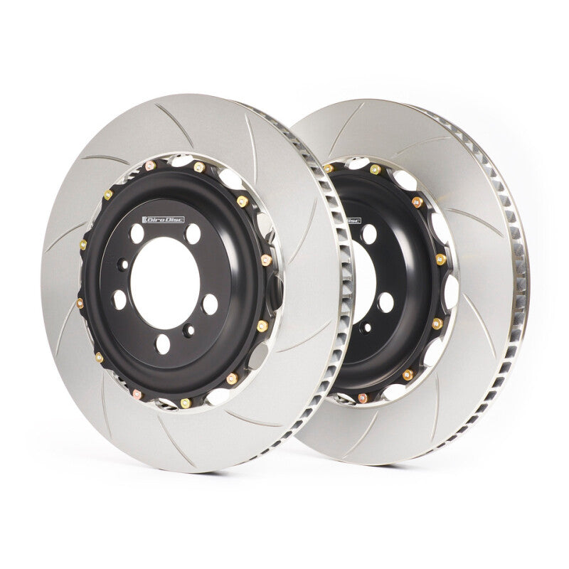 GiroDisc 14-18 Mercedes-Benz A45/CLA45/GLA45 AMG (W176/C117/X117) Slotted Front Rotors