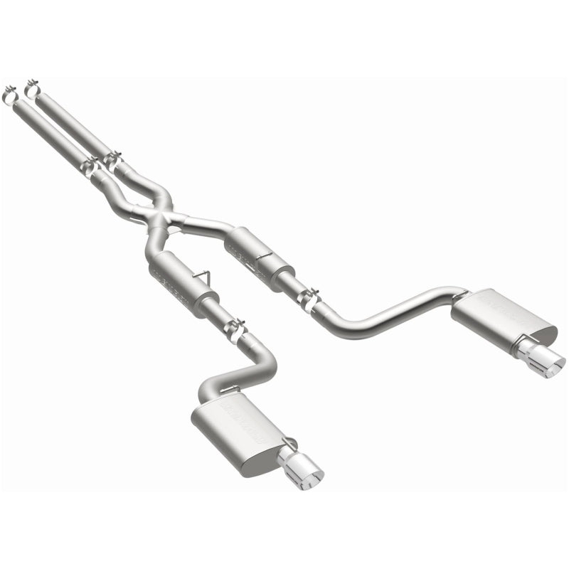 
                      
                        MagnaFlow 11-12 Dodge Charger SRT-8 Hemi Dual Split Rear Exit Stainless Cat-Back Performance Exhaust
                      
                    