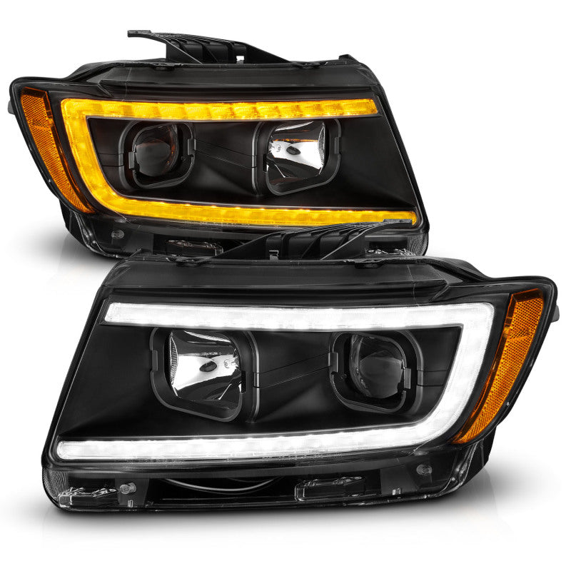 
                      
                        ANZO 11-13 Jeep Grand Cherokee (Factory Halogen Only) Projector Headlights w/Light Bar Swtchbk Black
                      
                    