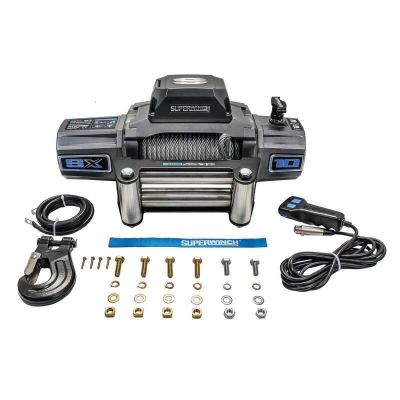 
                      
                        Superwinch 10000 LBS 12V DC 3/8in x 85ft Wire Rope SX 10000 Winch
                      
                    