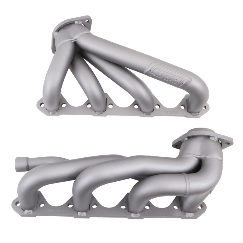 
                      
                        BBK 87-95 Ford F150 Truck 5.8 351 Shorty Unequal Length Exhaust Headers - 1-5/8 Titanium Ceramic
                      
                    