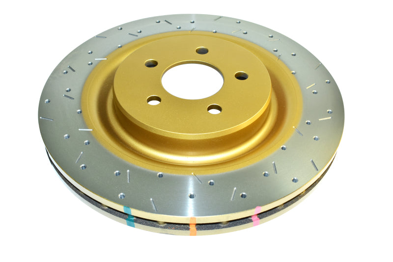 DBA 14-21 Volkswagen GTI (w/Perf Pkg 310mm Rear Disc) Rear 4000 Series Drilled & Slotted Rotor