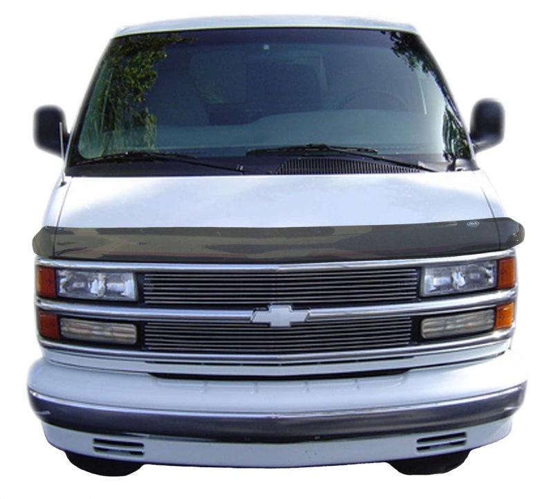 
                      
                        AVS 96-02 Chevy Express 1500 High Profile Bugflector II Hood Shield - Smoke
                      
                    