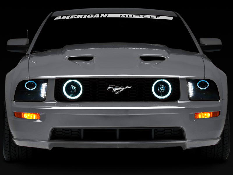 
                      
                        Raxiom 05-09 Ford Mustang w/ Halogen LED Halo Prjctr Headlights-Blk Hsng(Smoked Lens Exclude GT500)
                      
                    