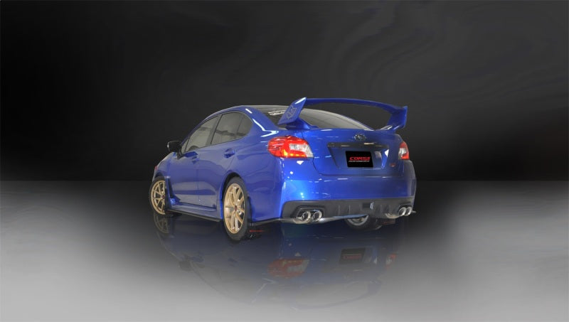 
                      
                        Corsa 2015-2021 Subaru WRX Cat Back Exhaust Polished Quad 3.5in Tips Sport
                      
                    