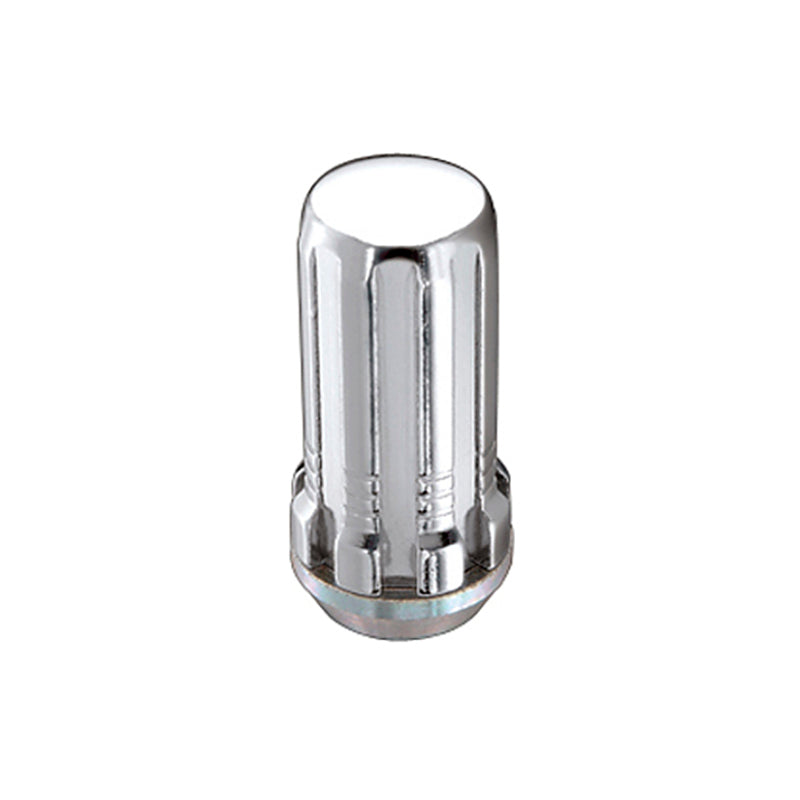 
                      
                        McGard SplineDrive Lug Nut (Cone Seat) M14X1.5 / 1.648in. Length (4-Pack) - Chrome (Req. Tool)
                      
                    