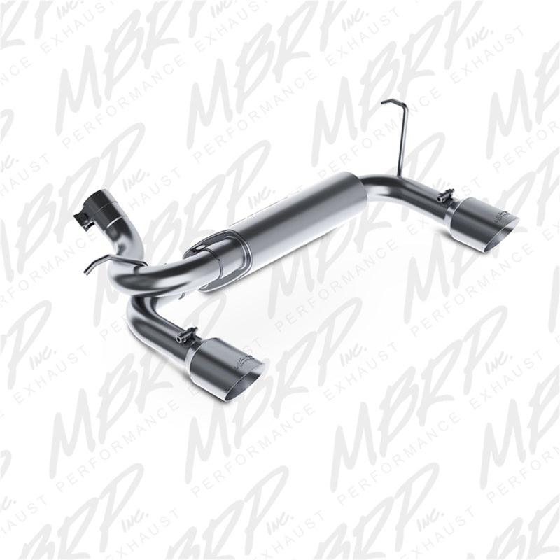 
                      
                        MBRP 07-14 Jeep Wrangler/Rubicon 3.6L/3.8L V6 Axle-Back Dual Rear Exit T409 Performance Exhuast Sys
                      
                    