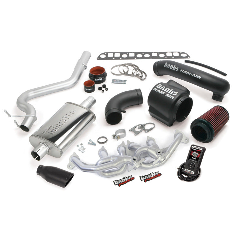 
                      
                        Banks Power 04-06 Jeep 4.0L Wrangler PowerPack System - SS Single Exhaust w/ Black Tip
                      
                    