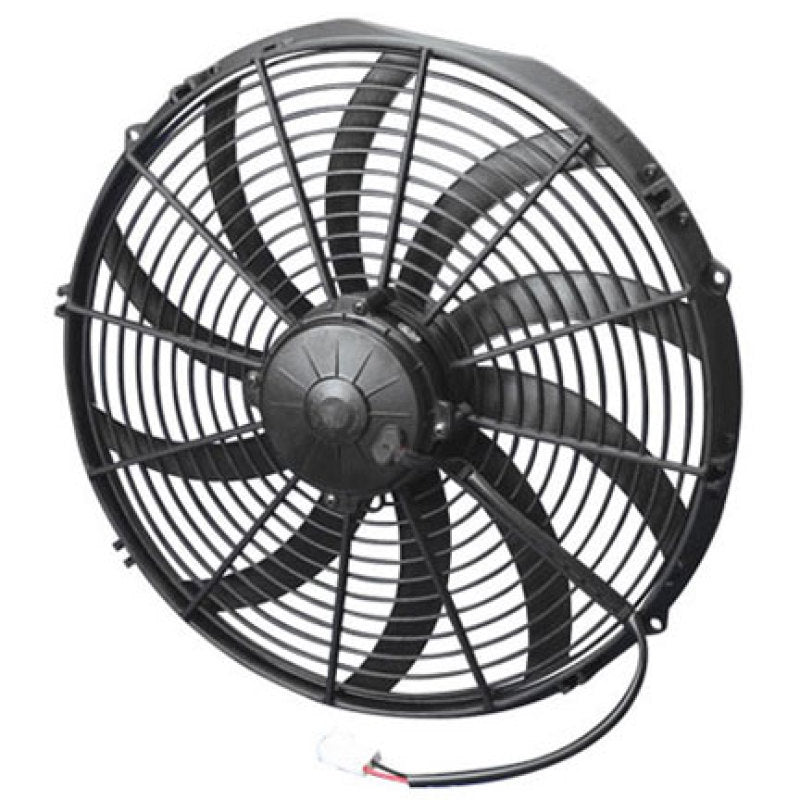 SPAL 2024 CFM 16in High Performance Fan - Pull/Curved (VA18-AP71/LL-59A)