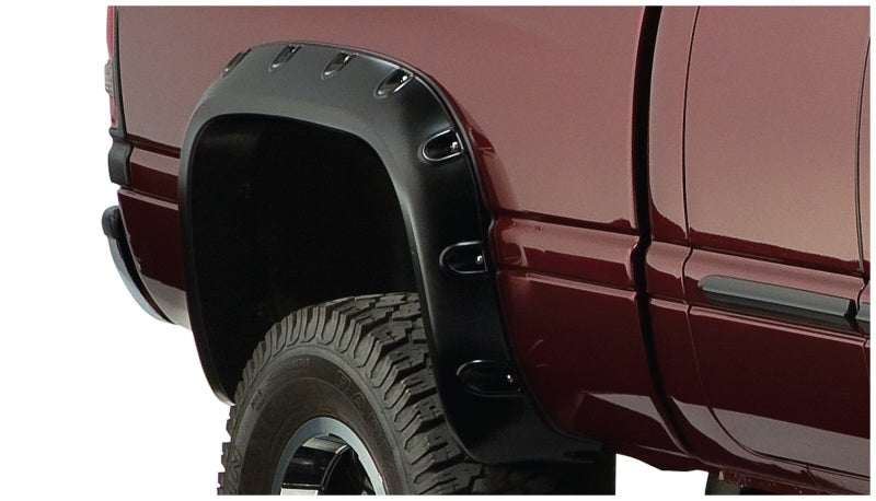 
                      
                        Bushwacker 02-08 Dodge Ram 1500 Fleetside Pocket Style Flares 4pc 75.9/76.3/97.9in Bed - Black
                      
                    