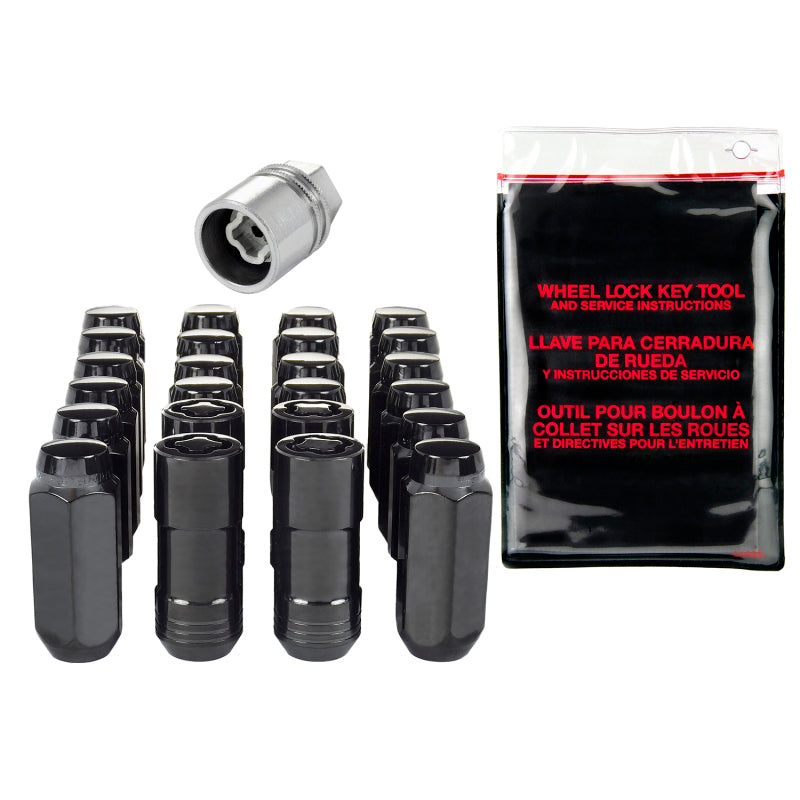 
                      
                        McGard 6 Lug Hex Install Kit w/Locks (Cone Seat Nut) M14X2.0 / 13/16 Hex / 2.25in. Length - Black
                      
                    