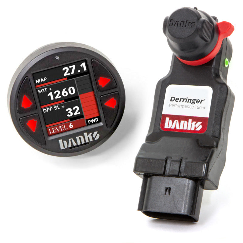 
                      
                        Banks Power 17-19 GM 2500 6.6L L5P Derringer Tuner (Gen 2) w/ 1.8in iDash
                      
                    