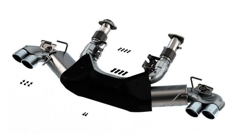 
                      
                        Borla 2020 Chevrolet Corvette C8 6.2L ATAK 3in Exhaust System Dual Round A/C Tips 4inx 4.75in
                      
                    