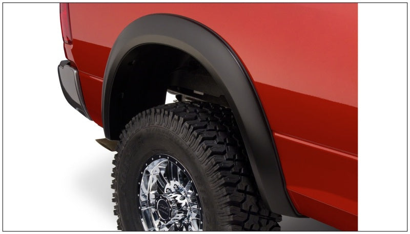 
                      
                        Bushwacker 02-08 Dodge Ram 1500 Fleetside Extend-A-Fender Style Flares 2pc - Black
                      
                    