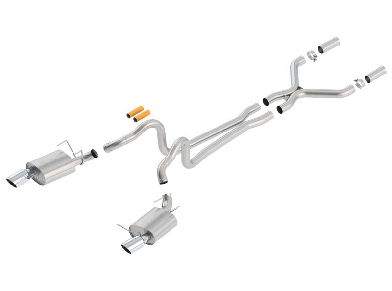 
                      
                        Borla 13-14 Mustang GT/Boss 302 5.0L V8 RWD Single Split Rear Exit ATAK Catback Exhaust
                      
                    