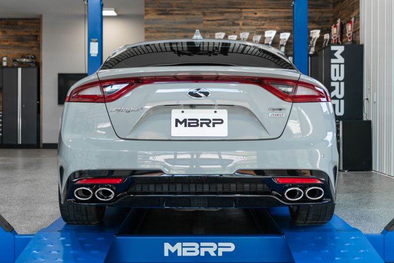 
                      
                        MBRP 2018+ Kia Stinger 3.3L RWD/AWD 2.5in Cat Back Dual Rear Exit w/o Tips
                      
                    