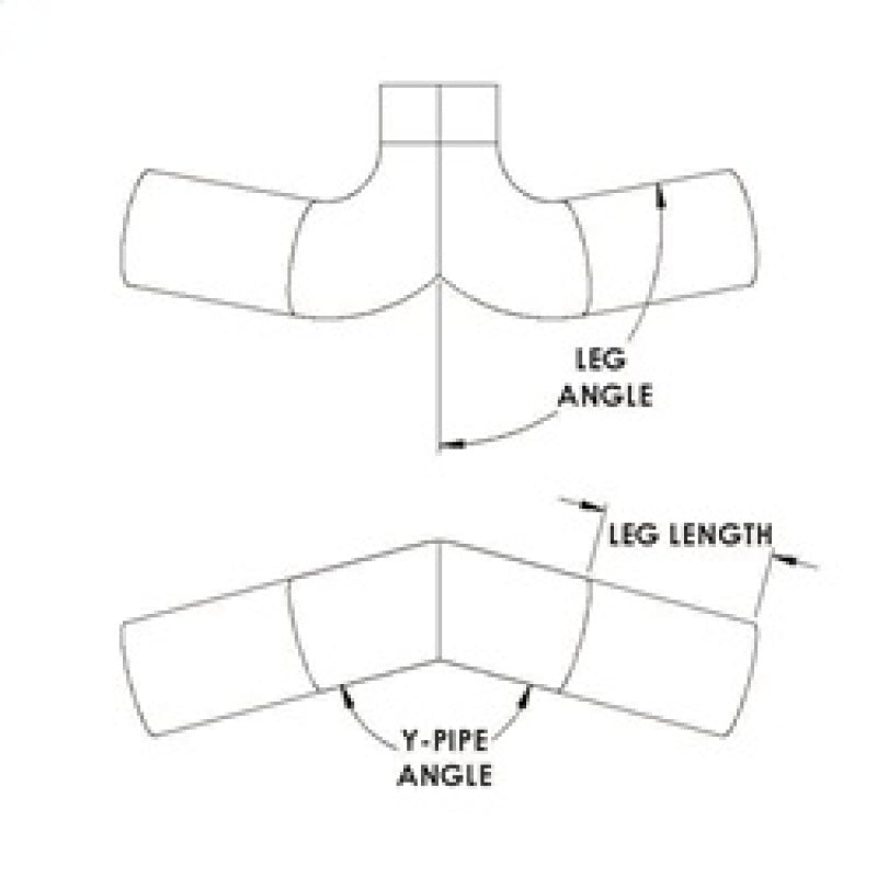 
                      
                        Spectre Universal Tube Y-Pipe 4in. OD / 180 Degree Y-Angle / 90 Degree Leg Angle (6in. Legs)
                      
                    