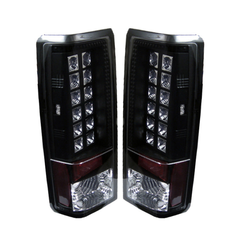 Spyder Chevy Astro/Safari 85-05 LED Tail Lights Black ALT-YD-CAS85-LED-BK