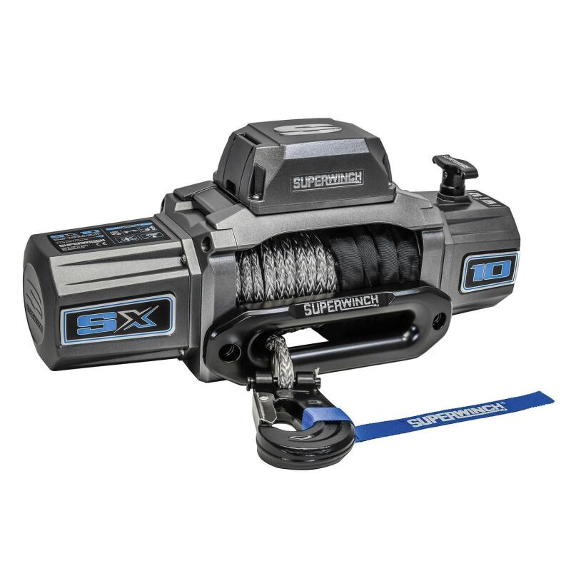 
                      
                        Superwinch 10000 LBS 12V DC 3/8in x 80ft Synthetic Rope SX 10000 Winch
                      
                    