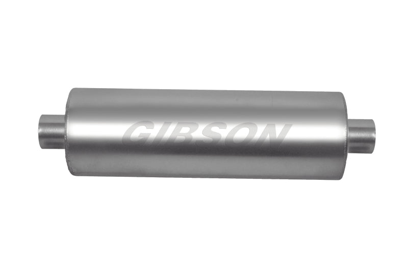 
                      
                        Gibson SFT Superflow Center/Center Round Muffler - 8x24in/3in Inlet/3in Outlet - Stainless
                      
                    