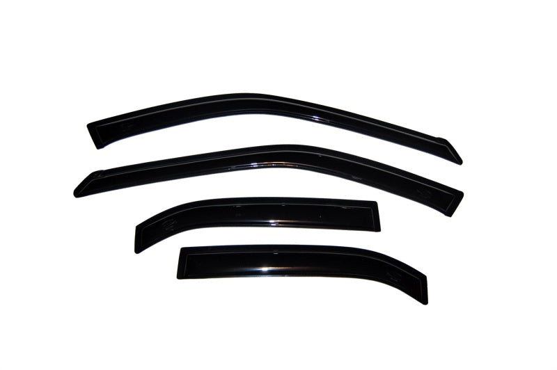 AVS 97-01 Mitsubishi Mirage Ventvisor Outside Mount Window Deflectors 4pc - Smoke