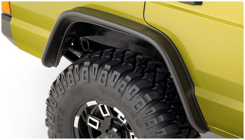 
                      
                        Bushwacker 84-01 Jeep Cherokee Flat Style Flares 4pc - Black
                      
                    