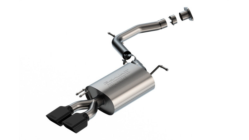 Borla 2023 Hyundai Palisade/20-22 Kia Telluride 3.8L V6 S-Type Axle-Back Exhaust w/ Black Chrome Tip