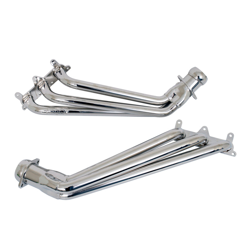 
                      
                        BBK 10-11 Camaro V6 Long Tube Exhaust Headers With Converters - 1-5/8 Chrome
                      
                    