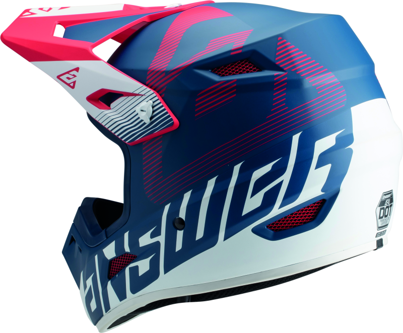 
                      
                        Answer AR1 V2 Bold Helmet Red/White/Blue - XS
                      
                    