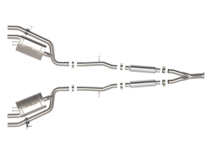 
                      
                        aFe 22-23 Kia Stinger L4-2.5L Turbo Gemini XV 3in to Dual 2-1/2in Cat-Back Exhaust System w/ Cut-Out
                      
                    