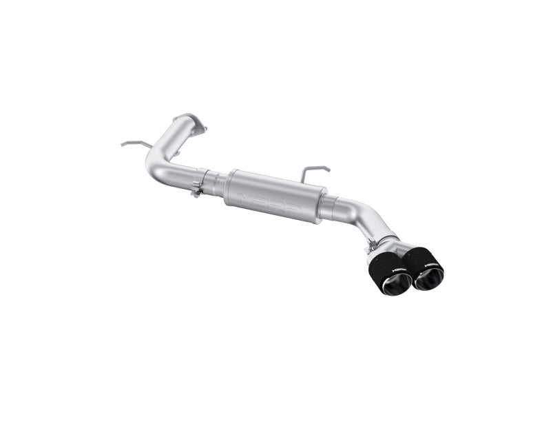 
                      
                        MBRP 21-24 Hyundai Hyundai T304 Stainless Steel 3in Axle-Back Rear Exit W/Dual Carbon Fiber Tip
                      
                    