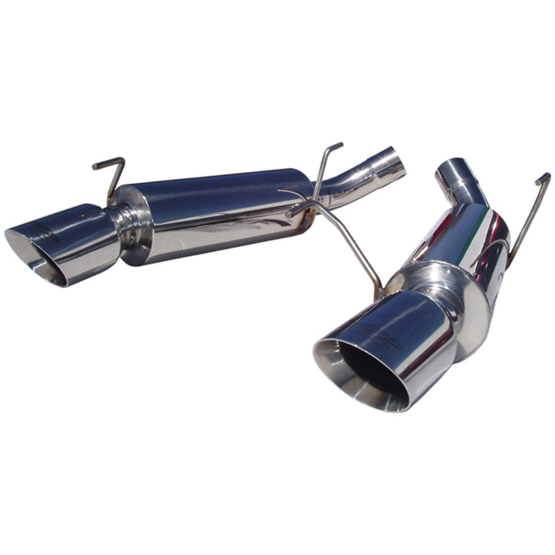 
                      
                        MBRP 05-10 Ford Mustang GT 5.0/Shelby GT500 Dual Mufflers Axle Back Split Rear T304
                      
                    