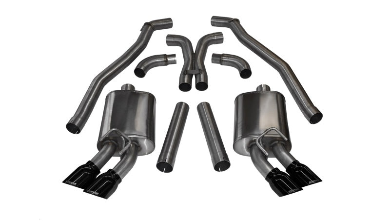 
                      
                        Corsa 2012-2015 Chevrolet Camaro Coupe ZL1 6.2L V8 Black Sport Cat-Back + XO Exhaust
                      
                    