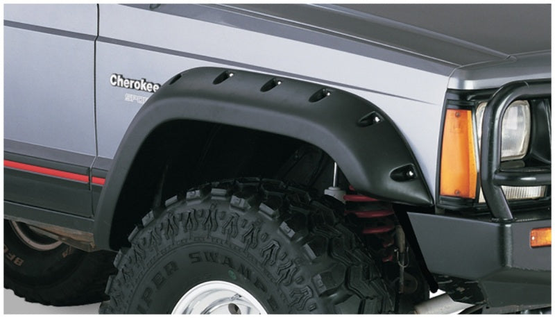 
                      
                        Bushwacker 84-01 Jeep Cherokee Cutout Style Flares 4pc Fits 4-Door Sport Utility Only - Black
                      
                    