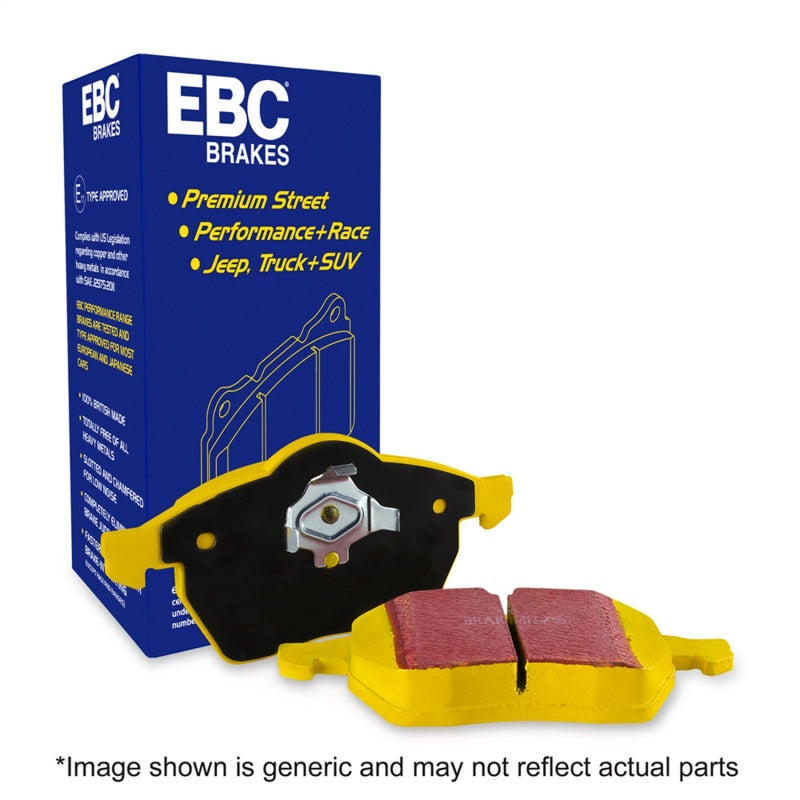 
                      
                        EBC 2017+ Toyota C-HR 2.0L Yellowstuff Front Brake Pads
                      
                    