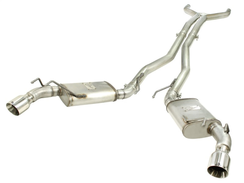 aFe MACHForce XP Exhaust 3in Stainless Stee CB/10-13 Chevy Camaro V8-6.2L (td) (pol tip)