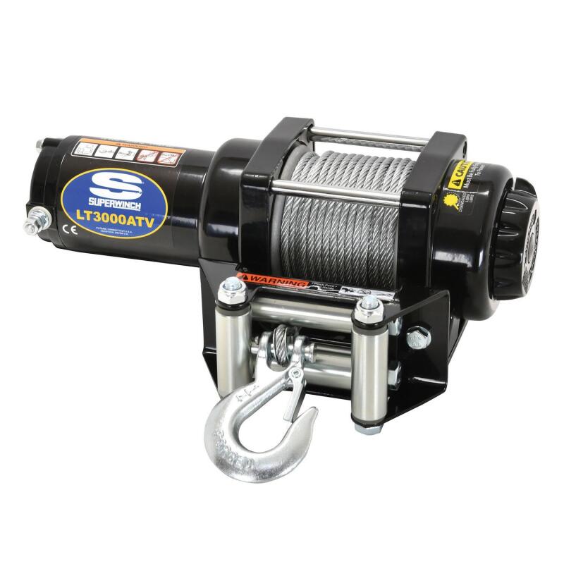 
                      
                        Superwinch 3000 LBS 12V DC 3/16in x 50ft Steel Rope LT3000 Winch
                      
                    