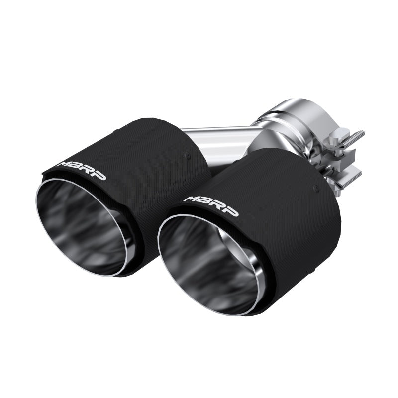 
                      
                        MBRP Universal Carbon Fiber Dual Tip 4in OD/2.5in Inlet
                      
                    