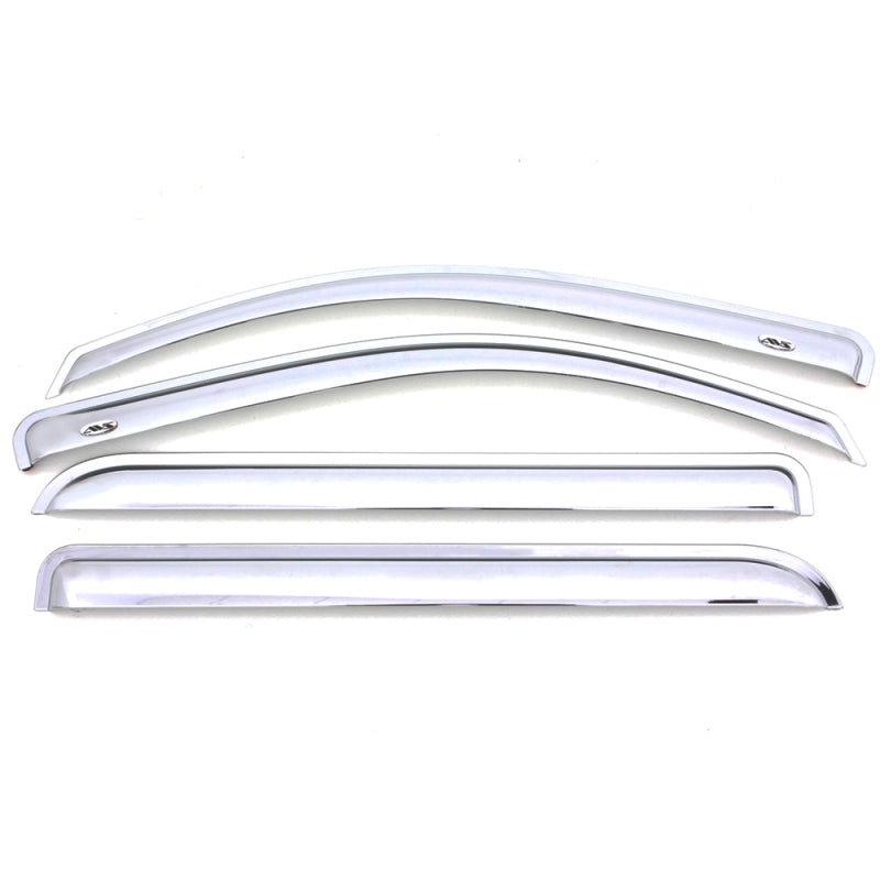 
                      
                        AVS 10-18 Toyota 4Runner Ventvisor Outside Mount Front & Rear Window Deflectors 4pc - Chrome
                      
                    