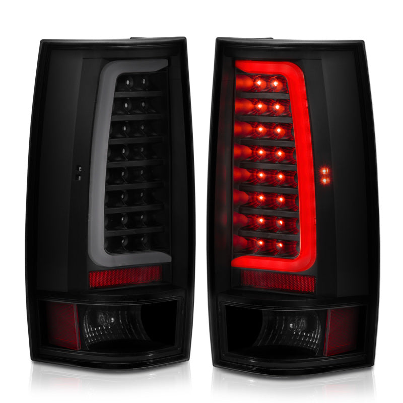 
                      
                        ANZO 2007-2014 Chevy Tahoe LED Taillight Plank Style Black w/Smoke Lens
                      
                    