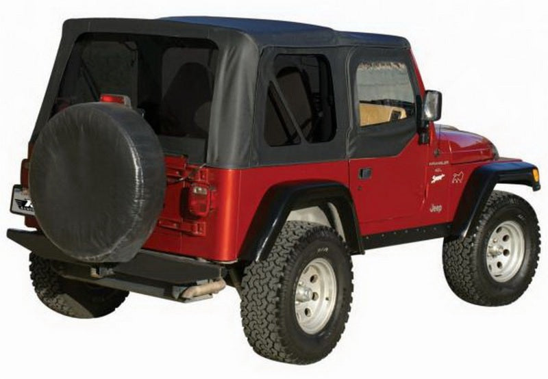 
                      
                        Rampage 1997-2006 Jeep Wrangler(TJ) OEM Replacement Top - Black Diamond
                      
                    