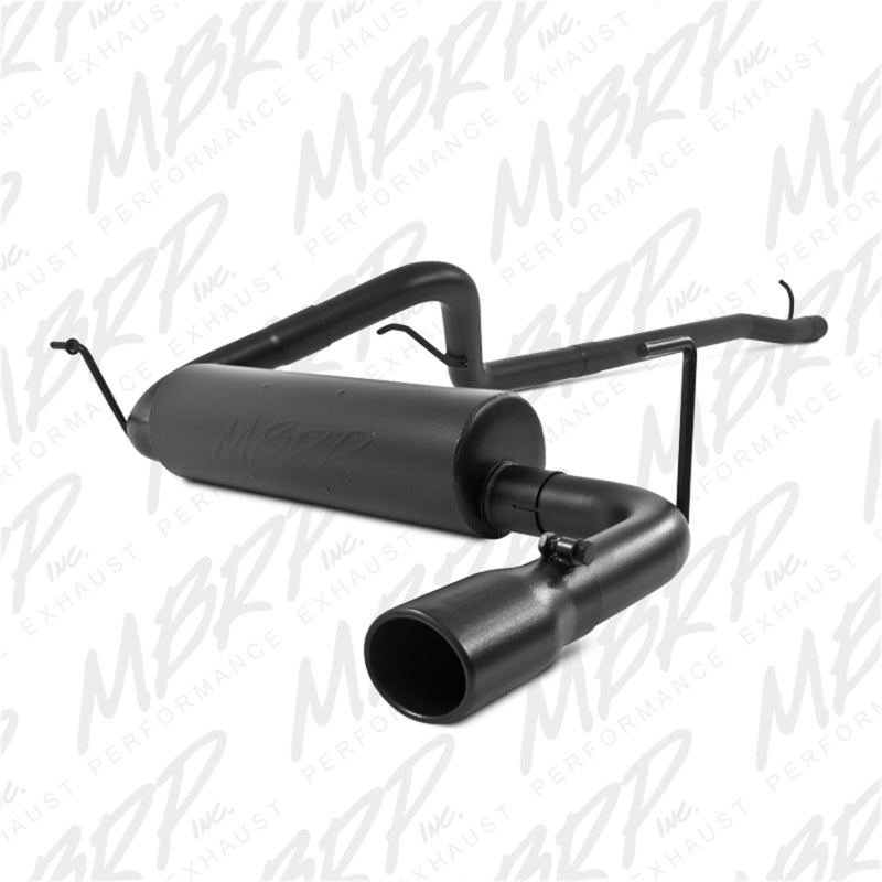 
                      
                        MBRP 12 Jeep Wrangler/ Rubicon 3.6L Cat Back Single Rear Exit Black Exhaust
                      
                    