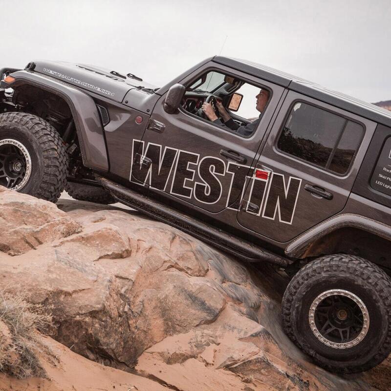 
                      
                        Westin/Snyper 2018+ Jeep Wrangler JL Unlimited 4DR Triple Tube Rock Rail Steps - Textured Black
                      
                    