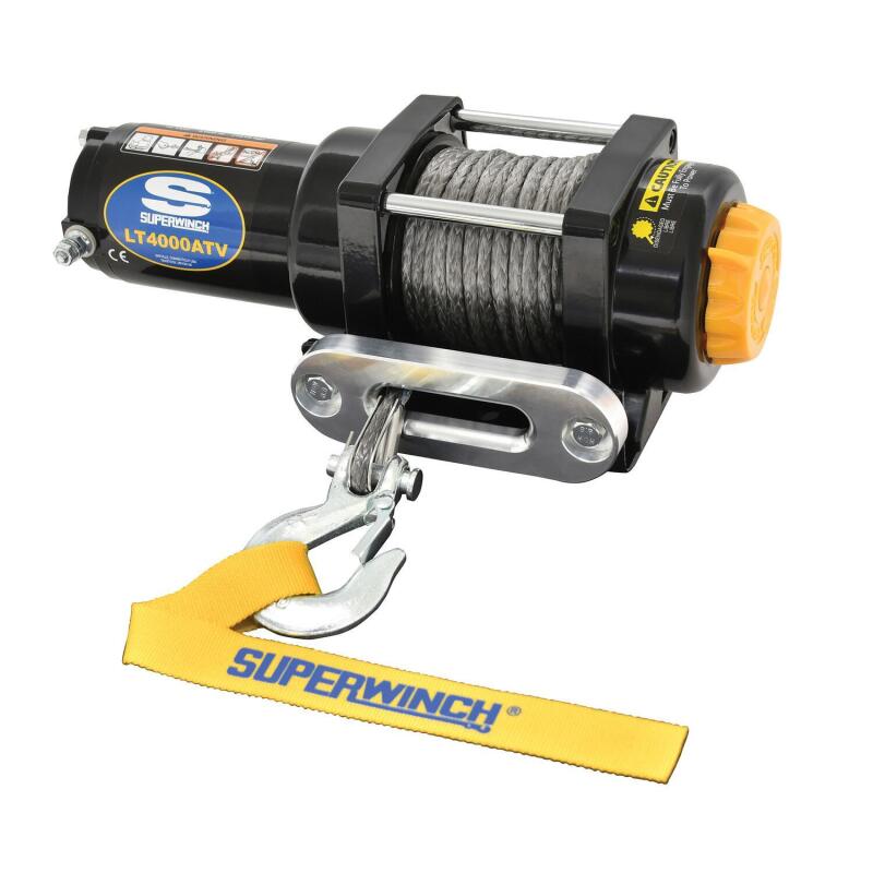 
                      
                        Superwinch 4000 LBS 12V DC 3/16in x 50ft Synthetic Rope LT4000 Winch
                      
                    