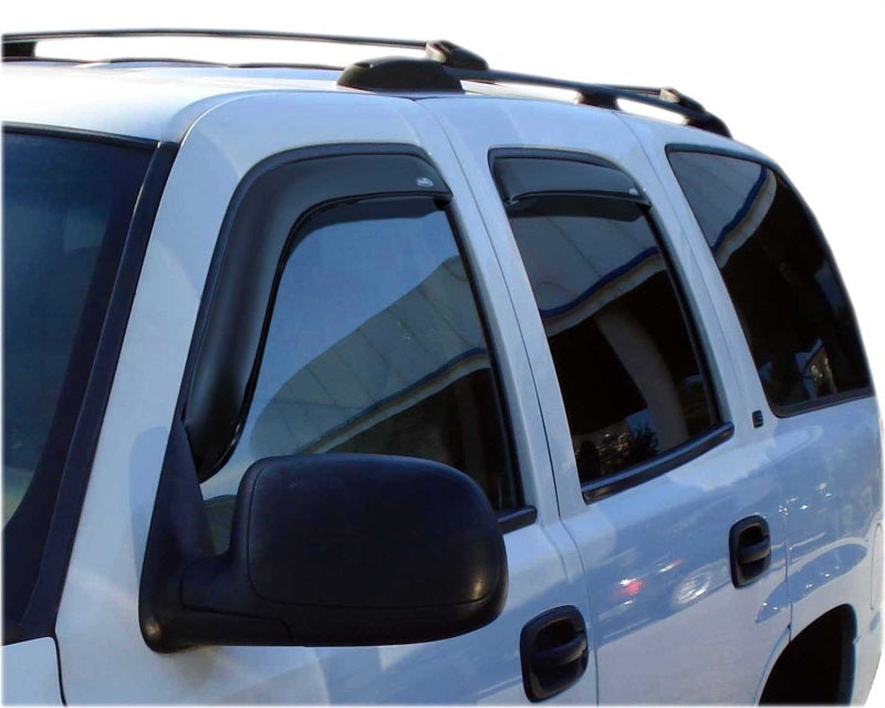 
                      
                        AVS 02-06 Cadillac Escalade Ventvisor In-Channel Front & Rear Window Deflectors 4pc - Smoke
                      
                    