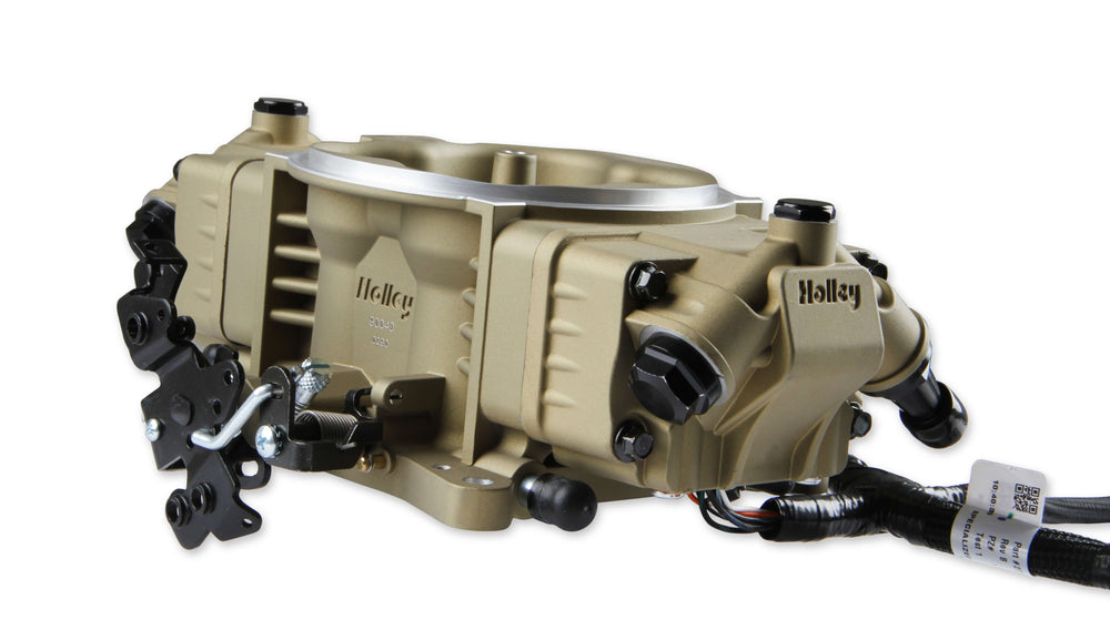 Holley EFI Terminator X Stealth 4150 Throttle Body - Gold - 534-297