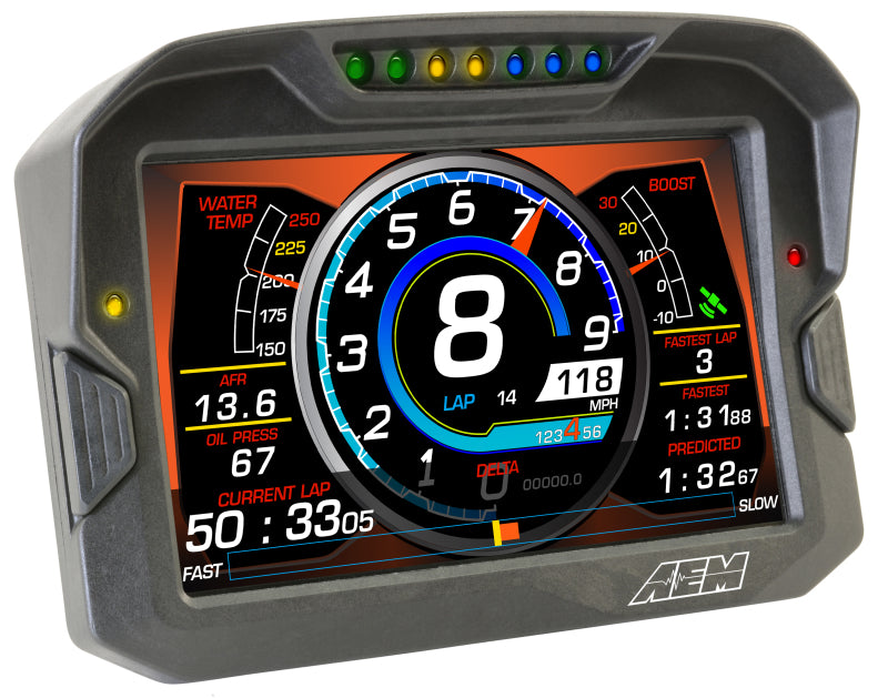 
                      
                        AEM CD-7 Non Logging Race Dash Carbon Fiber Digital Display (CAN Input Only)
                      
                    