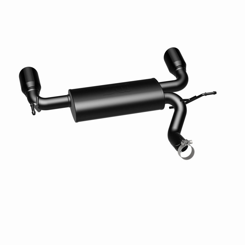 
                      
                        MagnaFlow 07-17 Jeep Wrangler JK 3.8/3.6L Dual Split Rear Exit Black Axle-Back Exhaust
                      
                    