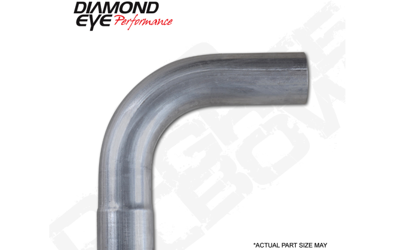 Diamond Eye ELBOW 5in 90-DEGREE 8in CLR SS