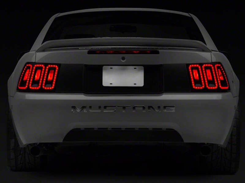 
                      
                        Raxiom 99-04 Ford Mustang Excluding 99-01 Cobra Icon LED Tail Lights- Black Housing (Smoked Lens)
                      
                    